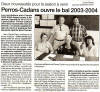 PERROS-CADANS OUVRE LE BAL 2003/2004