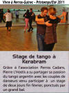 Stage de tango à Kerabram